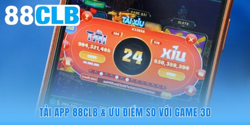 Tài xỉu livestream 88CLB vượt trội game 3D nhờ tương tác người thật